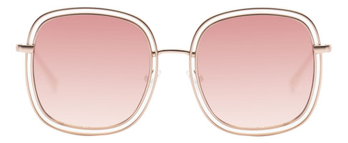 Óculos De Sol Feminino Nba Frame Banhado A Ouro Rosé