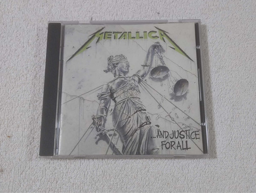 Metallica And Justice For All Cd Importado 