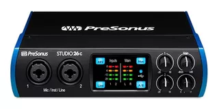 Interfaz Presonus Studio 26c Usb-c + Envío Express