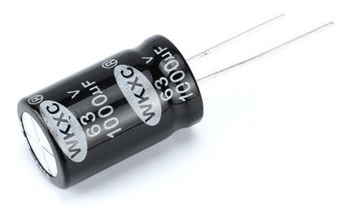 Pack X5 Capacitor Electrolitico 1000uf 63