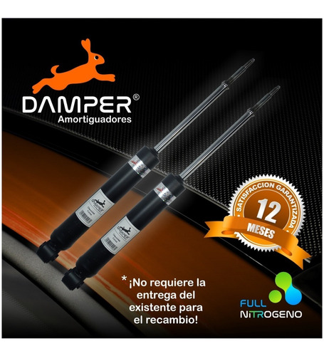 Kit X2 Amortiguadores Focus 00-07 Tras. Reparados A Nuevo