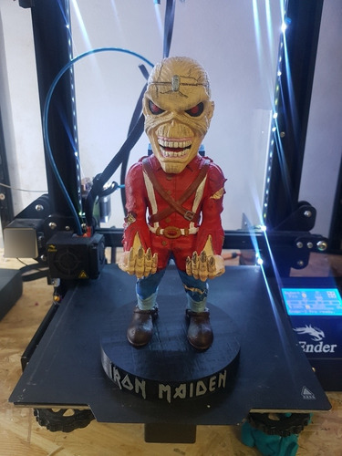 Soporte Eddie Ironmaiden Para Joystick Ps3 Ps4 Xbox Celular