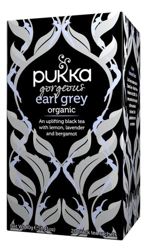 Pukka Te Gorgeous Earl Grey 20 Bolsitas Andina Grains