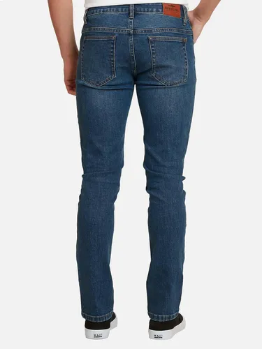 Pantalon Slim Post Navy Juvenil Azul Maui And Sons