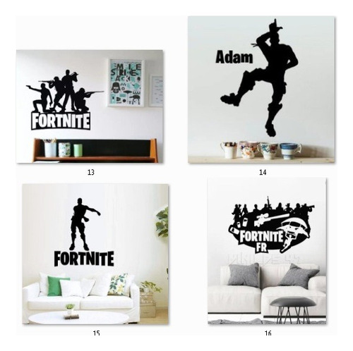 Calcomanias O Vinilos Decorativos Fortnite