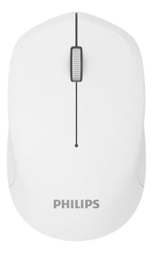 Mouse Wireless Oficina Philips M344 Inalambrico Blanco