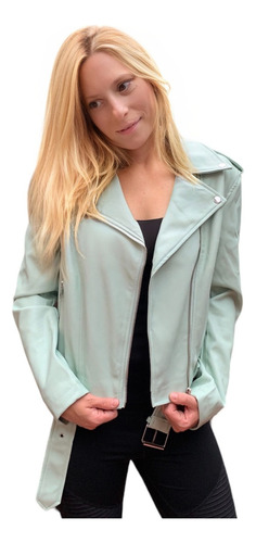 Campera Cuero Eco Premium Moto Usa Forever 21