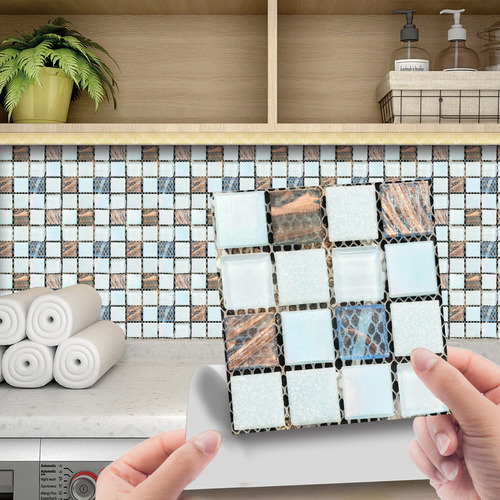 Pegatinas De Pared Autoadhesivas Para Bricolaje Con Azulejos