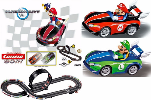 Pista Autorama Carrera Go Mário Kart 1/43 - Car 62286 | Frete grátis