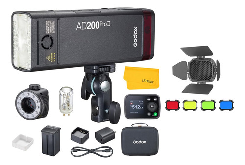 Flash Estroboscópico Ad200 Pro Ii Ttl 200 W Hss 1/8000s