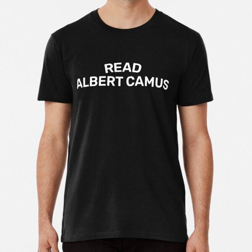 Remera Read Albert Camus, Philosophy Books & Philosopher Quo