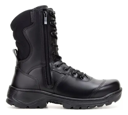 Bota Militar Tatico Coturno Masculino E Feminino Couro Acero