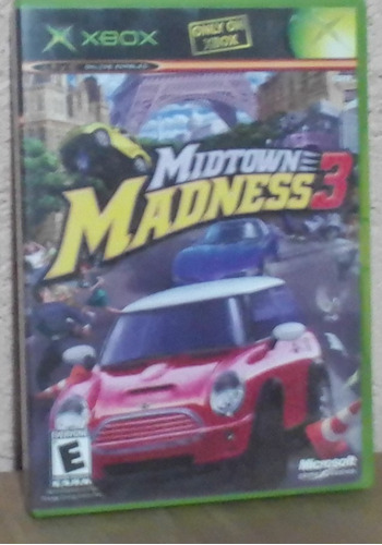 Midtown Madness 3 Vídeo Juego De Xbox Clásico Original 