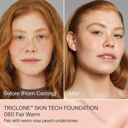 Haus Labs By Lady Gaga Triclone Skin Tech - Maquillaje 30 Ml 060 Fair Warm - Fair With Warm Rosy Peach Undertones