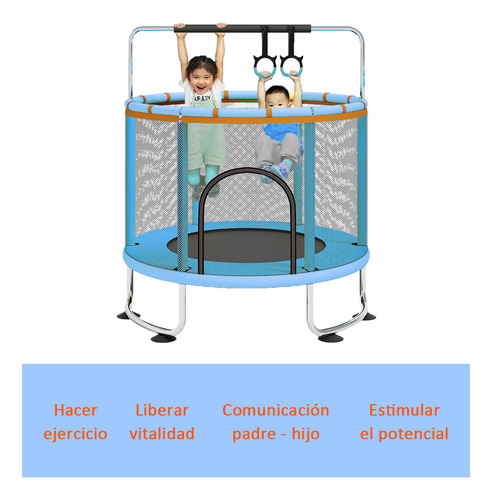 Trampolín Para Niños Trampolín Seguro Con Protección