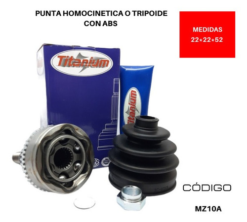 Punta Tripoide Ford Laser 1.6