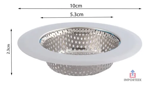 . Coladera Tarja Fregadero Atrapa Desperdicio Acero Cocina