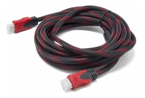 Cable Hdmi 10 Metros Mallado Doble Filtro Núcleo De Ferrita