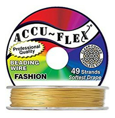 Alambre - Accu-flex Beading Wire Nylon Stainless Steel Dijo