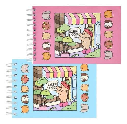 Livro De Colorir Bobi Good Capa Dura Com Desenhos Variados E Detalhados Folha A5 Com 50 Páginas Para Pintar - Presente Para Crianças E Adultos - Pronta Entrega !!