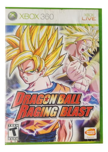 Dragón Ball Raging Blast Xbox 360 (Reacondicionado)