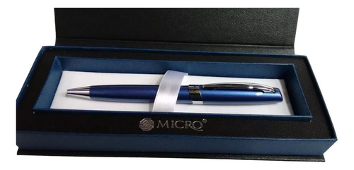 Bolígrafo Micro Vip Madryn Azul
