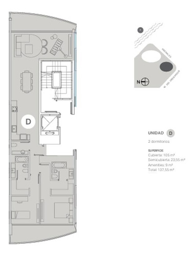 Alquiler Departamento 3 Ambientes - Vicente Lopez