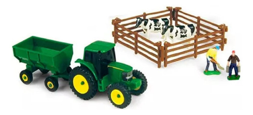 Set 10 Pcs Mi Granja Juguete Colección Niños 3a+ John Deere