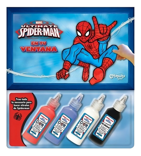 Libro Manualidades Spiderman En Tu Ventana Catapulta 90237