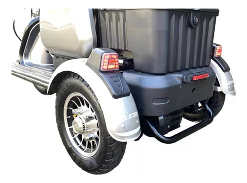 Triciclo Elétrico Fênix 750w 48v 20ah P/ 3 Pessoas