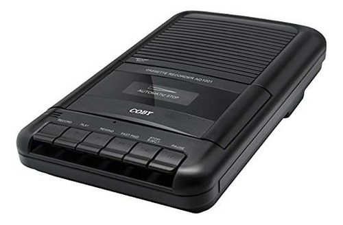 Grabadora De Cassette Portátil Coby Cvr22 Con Micrófono