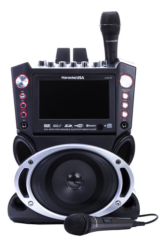 Karaoke System Karaoke Usa Gf845 W/ 2 Microphones 7 Display