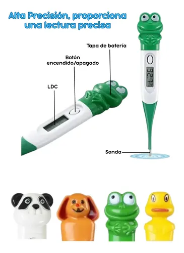 Termómetro Digital De Figuras Animalitos Para Bebe (1) Und ...
