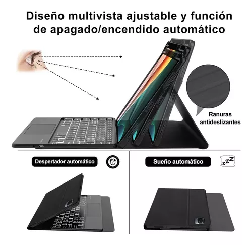 Funda Con Teclado Mouse Lápiz Para Xiaomi Mi Pad 6