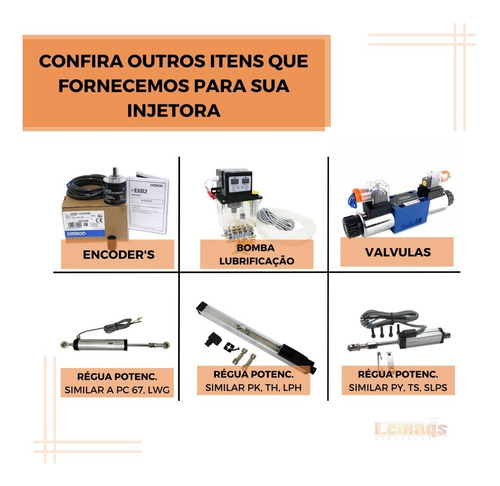 Regua Potenciometrica 275mm Sensor Transdutor Linear