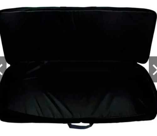 Capa De Teclado Mxt 5/8 Luxo Casio Yamaha Roland Cor Preto