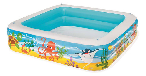 Piscina Bestway Inflable Con Toldo Desmontable 140x140x114cm