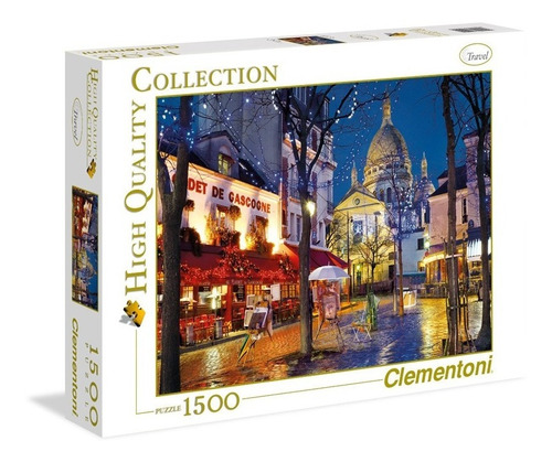 Clementoni Puzzle Paris Montmartre 1500 Piezas - Mosca