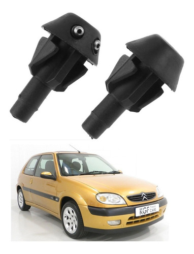 Boquilla Limpiaparab Kit X2 Compatible Citroen Saxo 1996-04