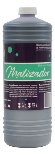  Shampoo Matizador De Mechas Plateadas (1 Litro)