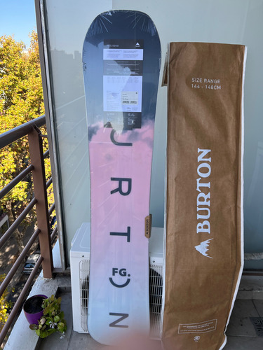 Tabla De Snowboard Burton Mujer 146 Nueva. Vía Láctea Rosa 1.46 M
