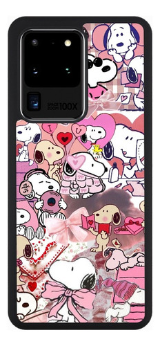 Funda Protector Para Samsung Snoopy Personaje Rosa Girls Samsung S9 Plus