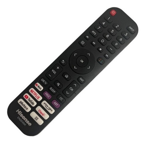 Control Para Smart Tv Hisense Vidaa 40h5g 32h5g 55h6g