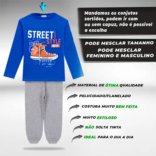 Conjunto de moleton cheap infantil no brás