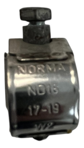 Abraçadeira Em Inox Norma Nd18 17-19 W2, Kit Com 2 Peças (Usado)