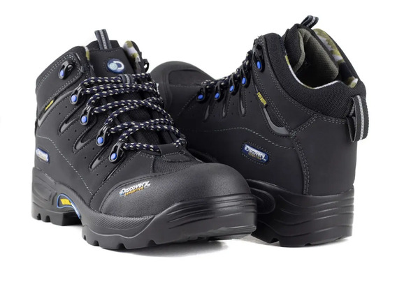 Bota Hiking Industrial Discovery Expedition Blackwood Gris Caballero