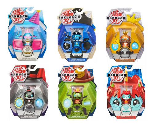 Bakugan Cubbo Party Pirata Rey Mago Sheriff Dragonoid Varios