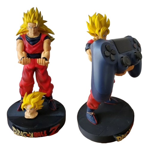 Soporte Control Play Xbox Goku Dos Cabezas Dragon Ball 