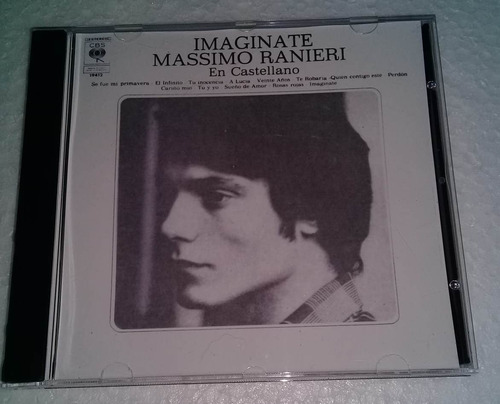 Massimo Ranieri - Imaginate Castellano Cd Bajado De Lp Kktus (Usado)