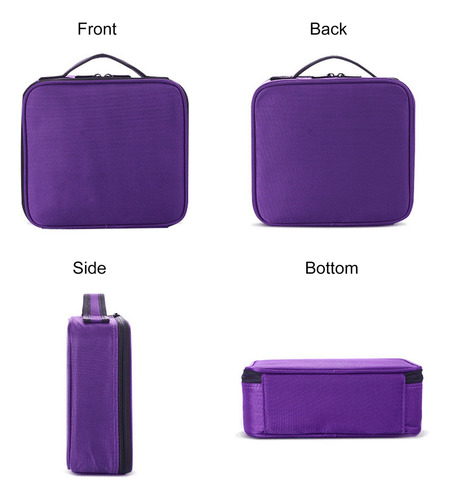 Organizador De Bolsas De Maquillaje De Viaje De Gran Capacid
